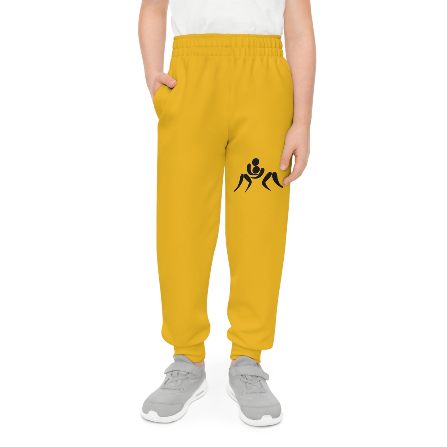 Youth Joggers: Wrestling Yellow