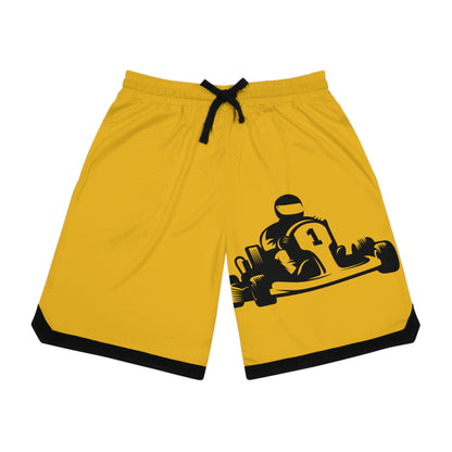 Basketball Rib Shorts: Racing Yellow