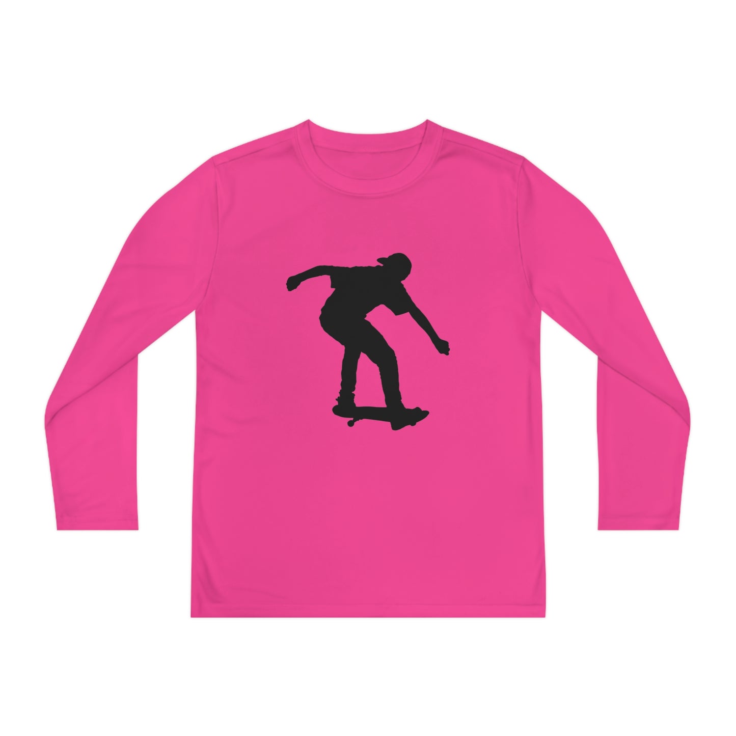 Youth Long Sleeve Competitor Tee: Skateboarding 