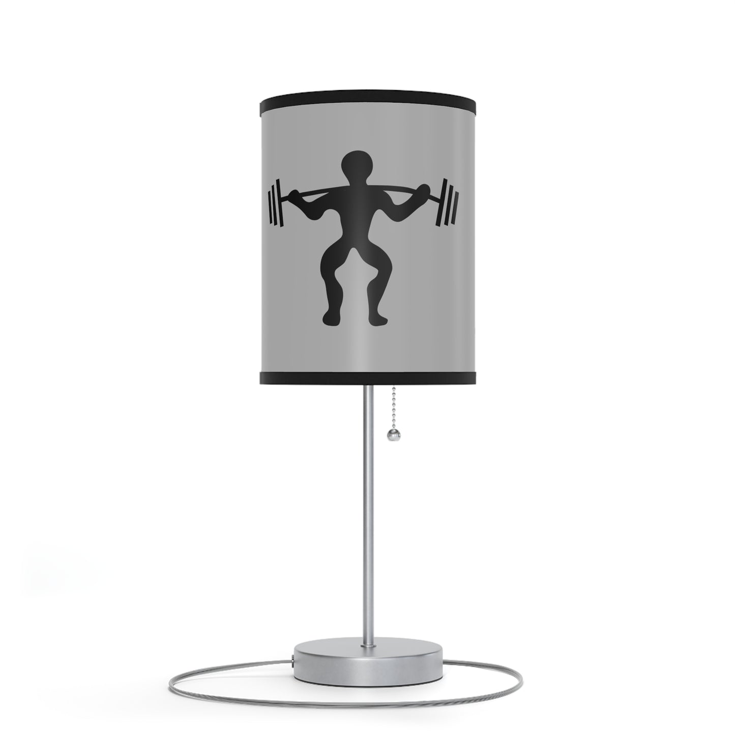 Lamp on a Stand, US|CA plug: Weightlifting Lite Grey