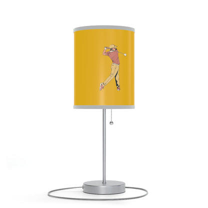 Lamp on a Stand, US|CA plug: Golf Yellow