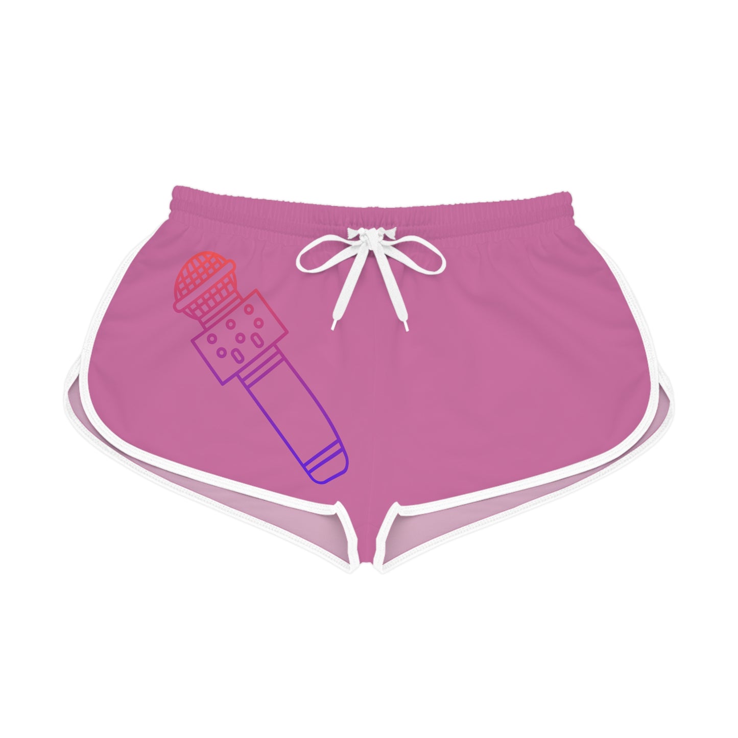 Women's Relaxed Shorts: Music Lite Pink