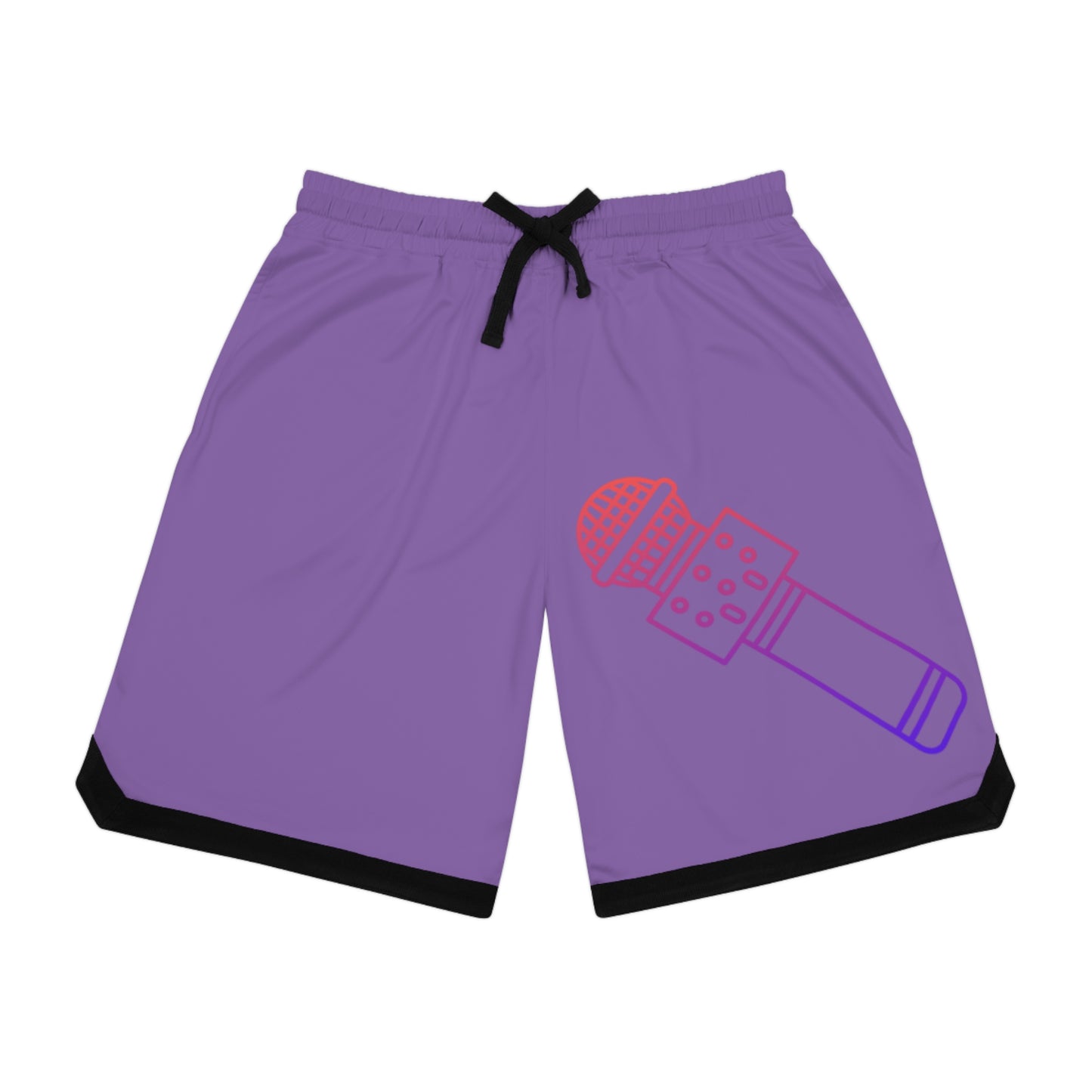 Basketball Rib Shorts: Music Lite Purple