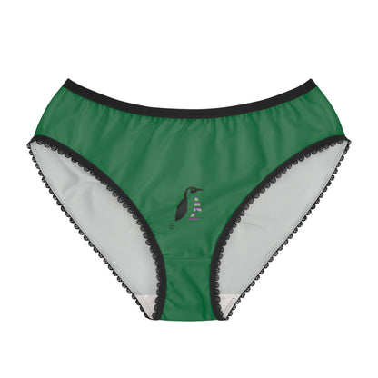 Women's Briefs: Lost Remember Honor Dark Green