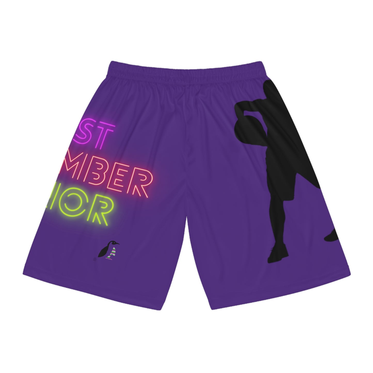 Basketball Shorts: Basketball Purple 