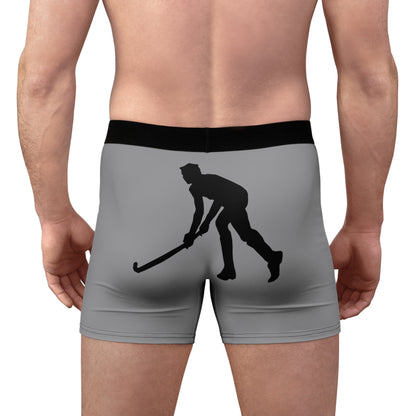 Men's Boxer Briefs: Hockey Grey