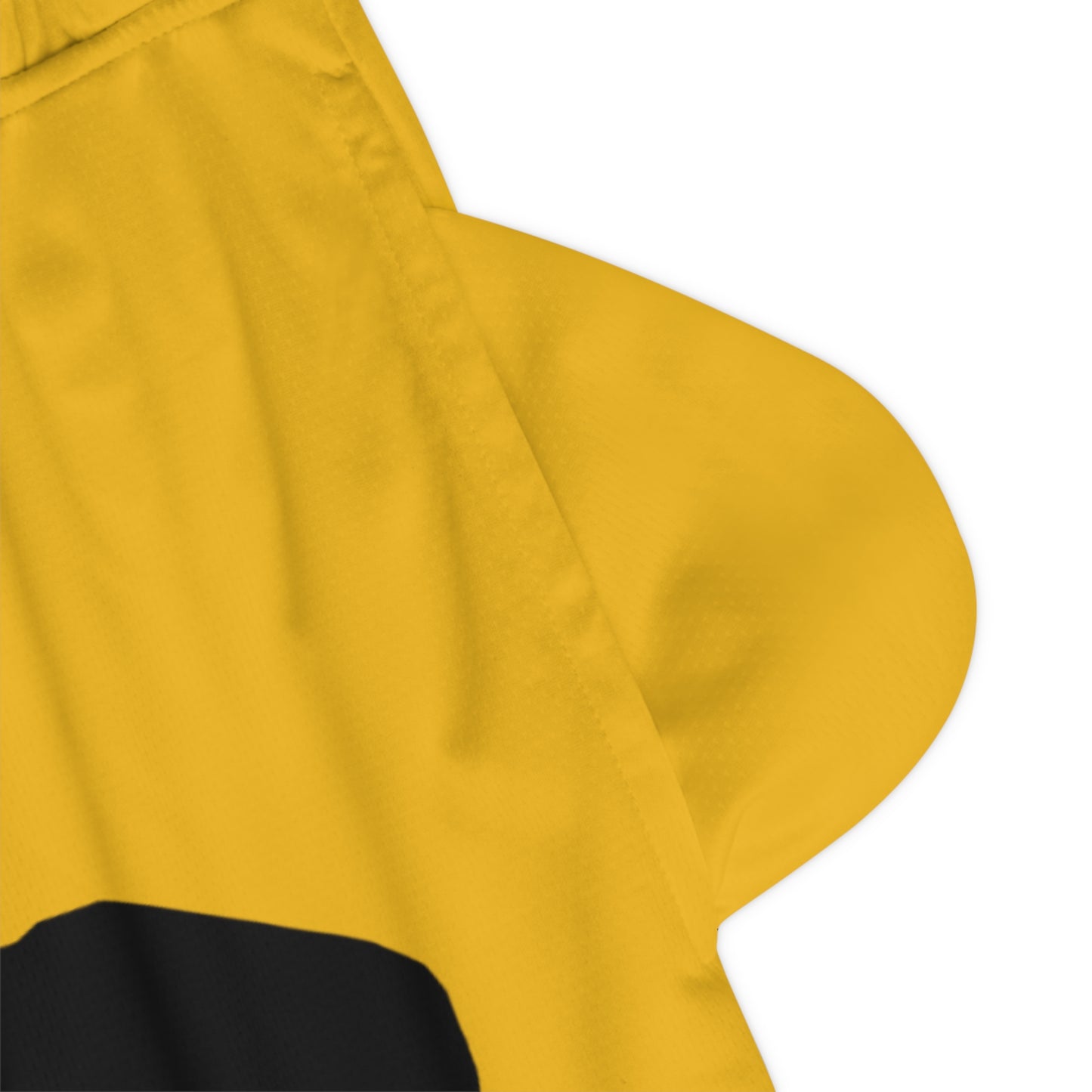 Basketball Rib Shorts: Hockey Yellow