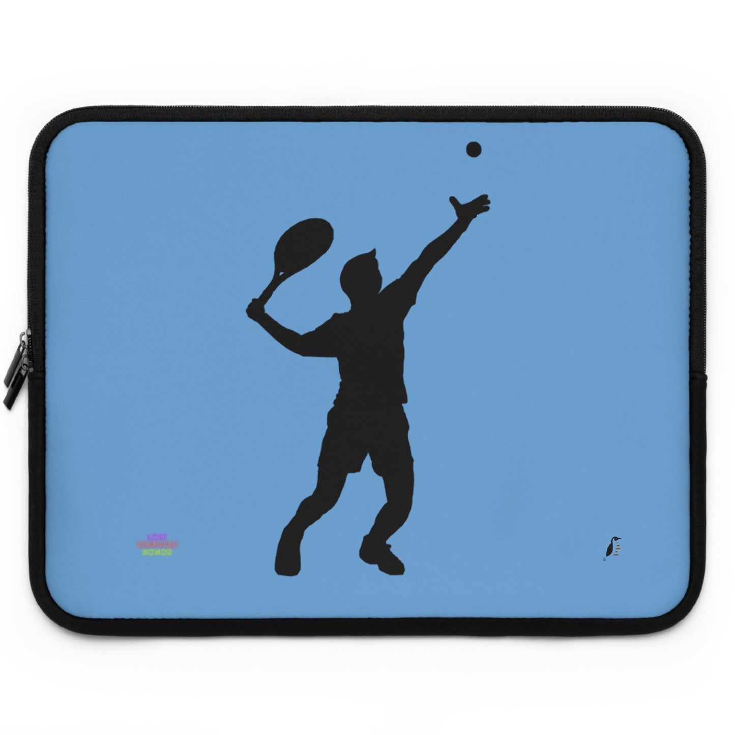 Laptop Sleeve: Tennis Lite Blue