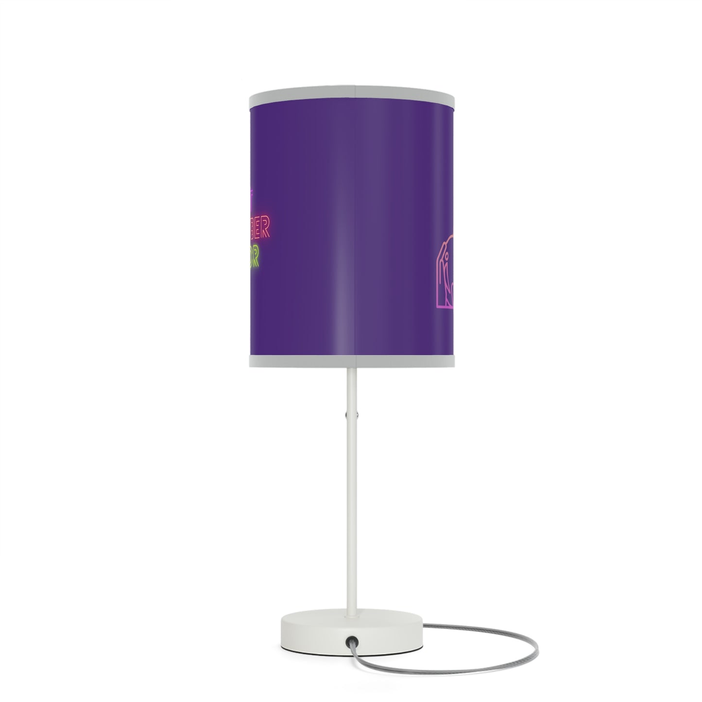 Lamp on a Stand, US|CA plug: Bowling Purple