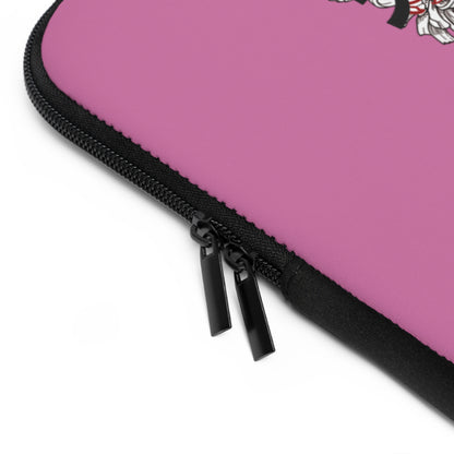 Laptop Sleeve: Dragons Lite Pink