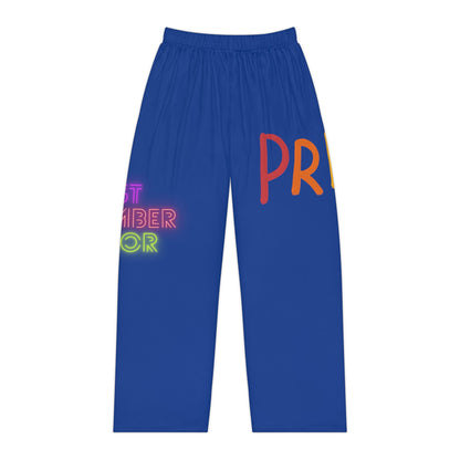 Women's Pajama Pants: LGBTQ Pride Dark Blue