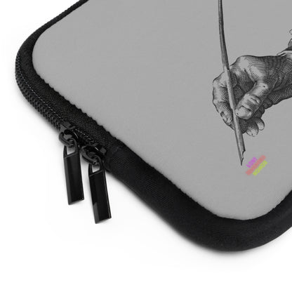 Laptop Sleeve: Writing Lite Grey