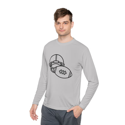 Lightweight Long Sleeve Tee: Football #1