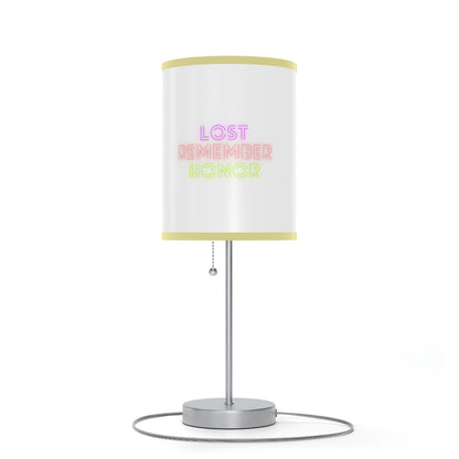 Lamp on a Stand, US|CA plug: Racing White