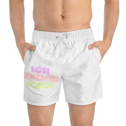 Swim Trunks: Lost Remember Honor White