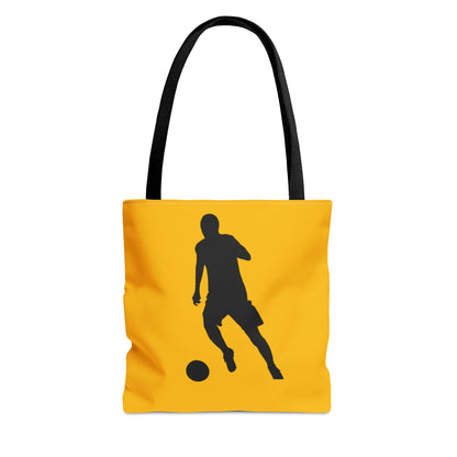 Tote Bag: Soccer Yellow