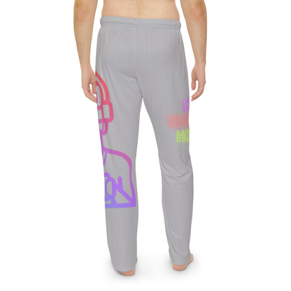 Men's Pajama Pants: Gaming Lite Grey