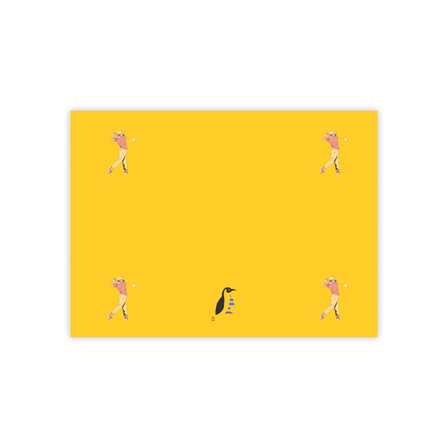 Post-it® Note Pads: Golf Yellow