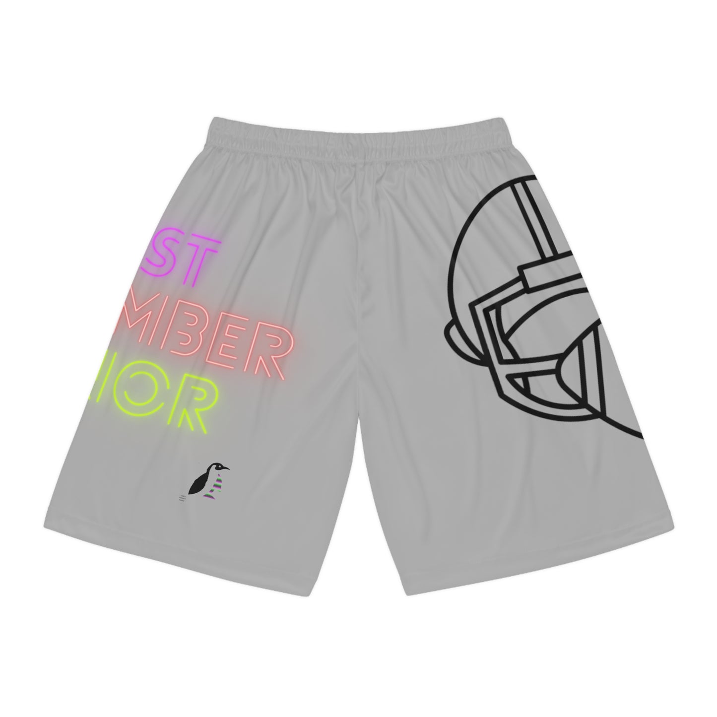 Basketball Shorts: Football Lite Grey