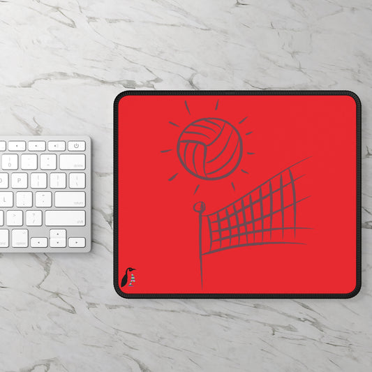 Gaming Mouse Pad: Volleyball Red