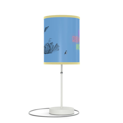 Lamp on a Stand, US|CA plug: Writing Lite Blue