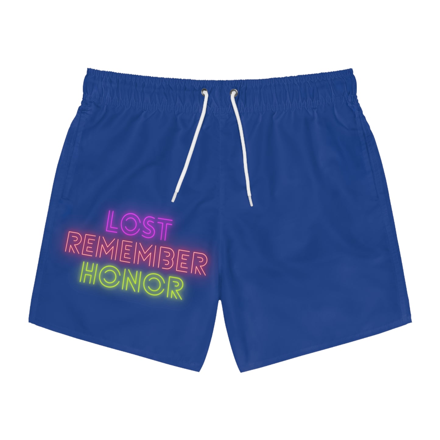 Swim Trunks: Lost Remember Honor Dark Blue