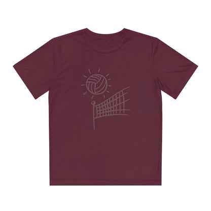 Youth Competitor Tee #2: Volleyball