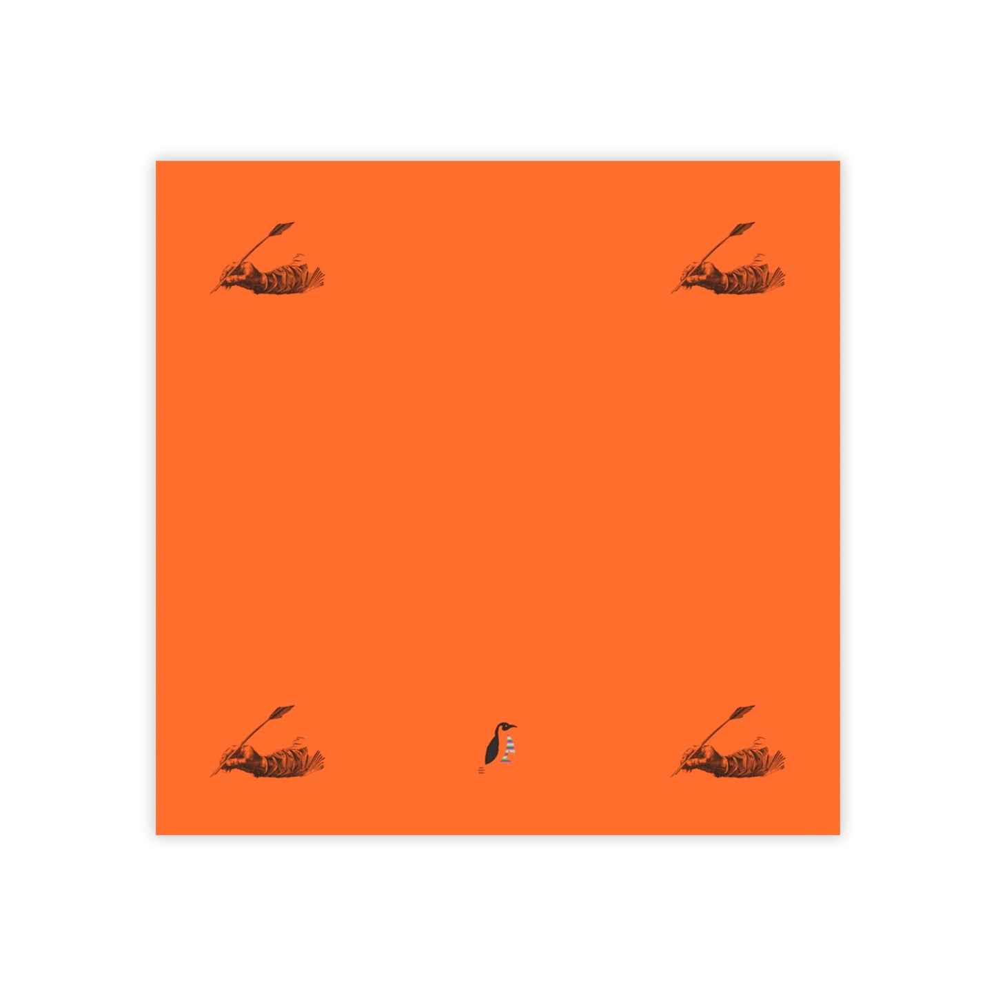 Post-it® Note Pads: Writing Orange