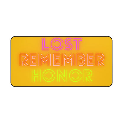 Desk Mat: Lost Remember Honor Yellow