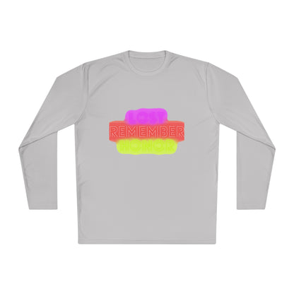 Lightweight Long Sleeve Tee: Lost Remember Honor #1