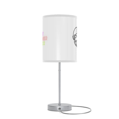 Lamp on a Stand, US|CA plug: Football White