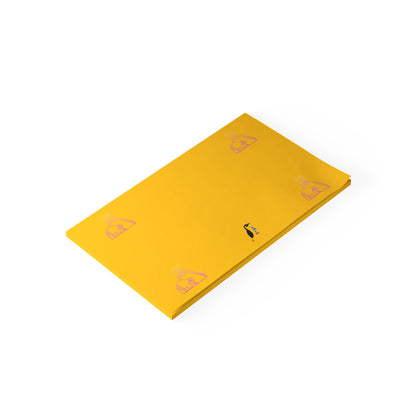 Post-it® Note Pads: Bowling Yellow