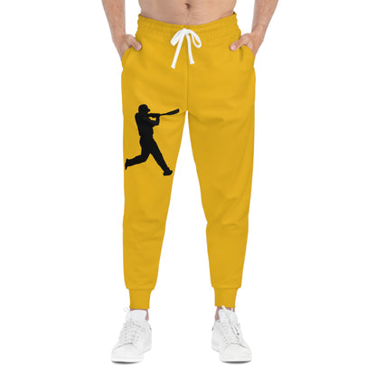 Athletic Joggers: Baseball Yellow