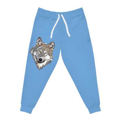 Athletic Joggers: Wolves Lite Blue