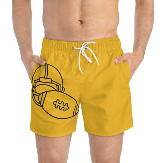 Swim Trunks: Football Yellow