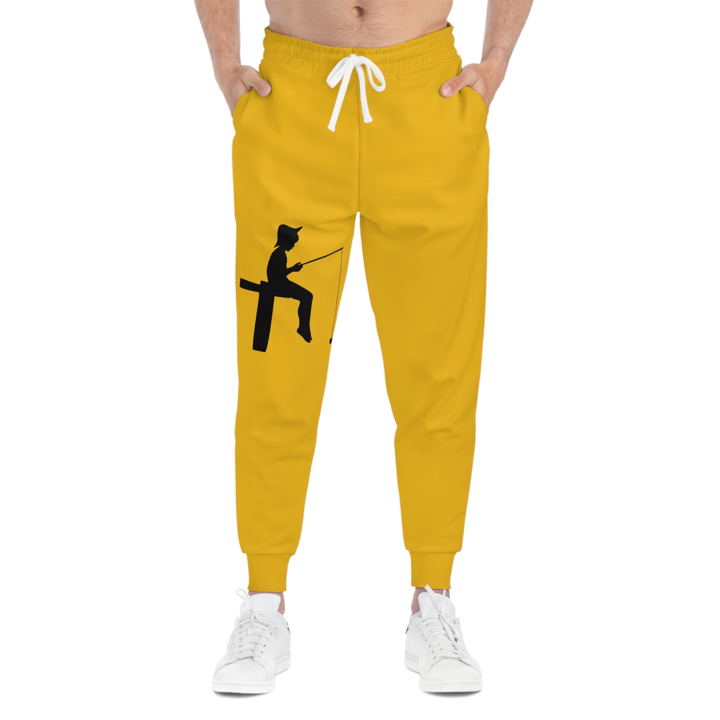 Athletic Joggers: Fishing Yellow