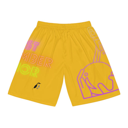 Basketball Shorts: Bowling Yellow