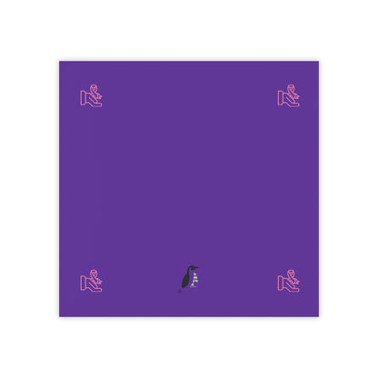 Post-it® Note Pads: Fight Cancer Purple