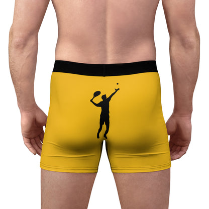 Men's Boxer Briefs: Tennis Yellow