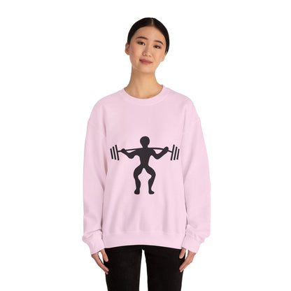 Heavy Blend™ Crewneck Sweatshirt: Weightlifting #2