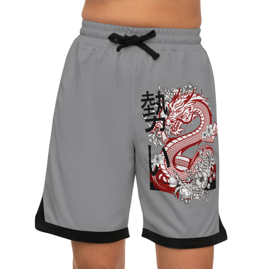 Basketball Rib Shorts: Dragons Grey