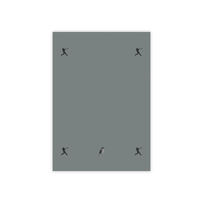 Post-it® Note Pads: Baseball Dark Grey