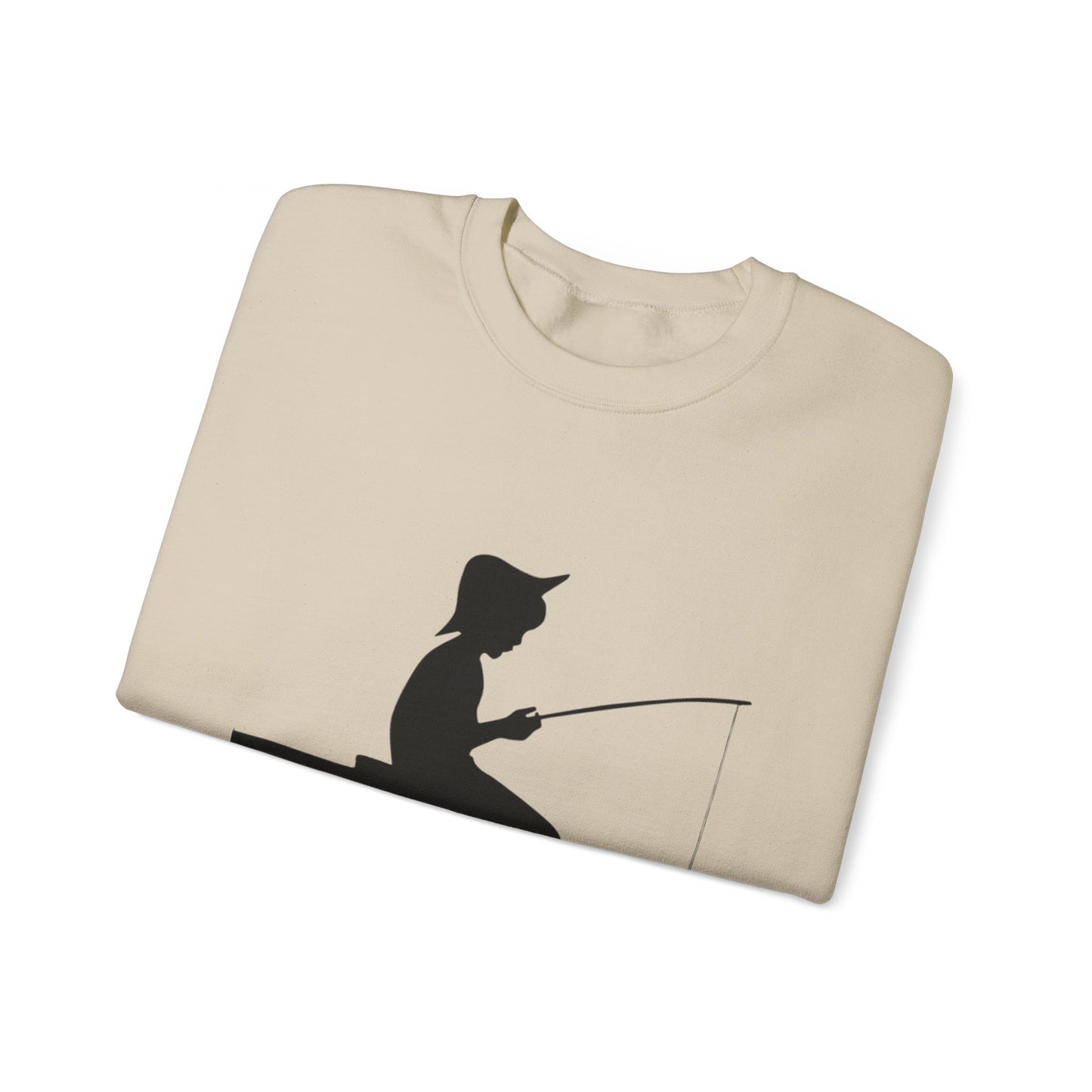 Heavy Blend™ Crewneck Sweatshirt: Fishing #1