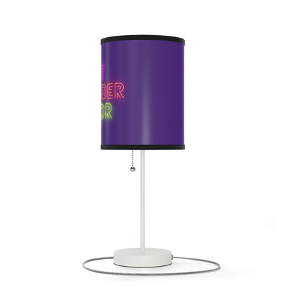 Lamp on a Stand, US|CA plug: Lost Remember Honor Purple