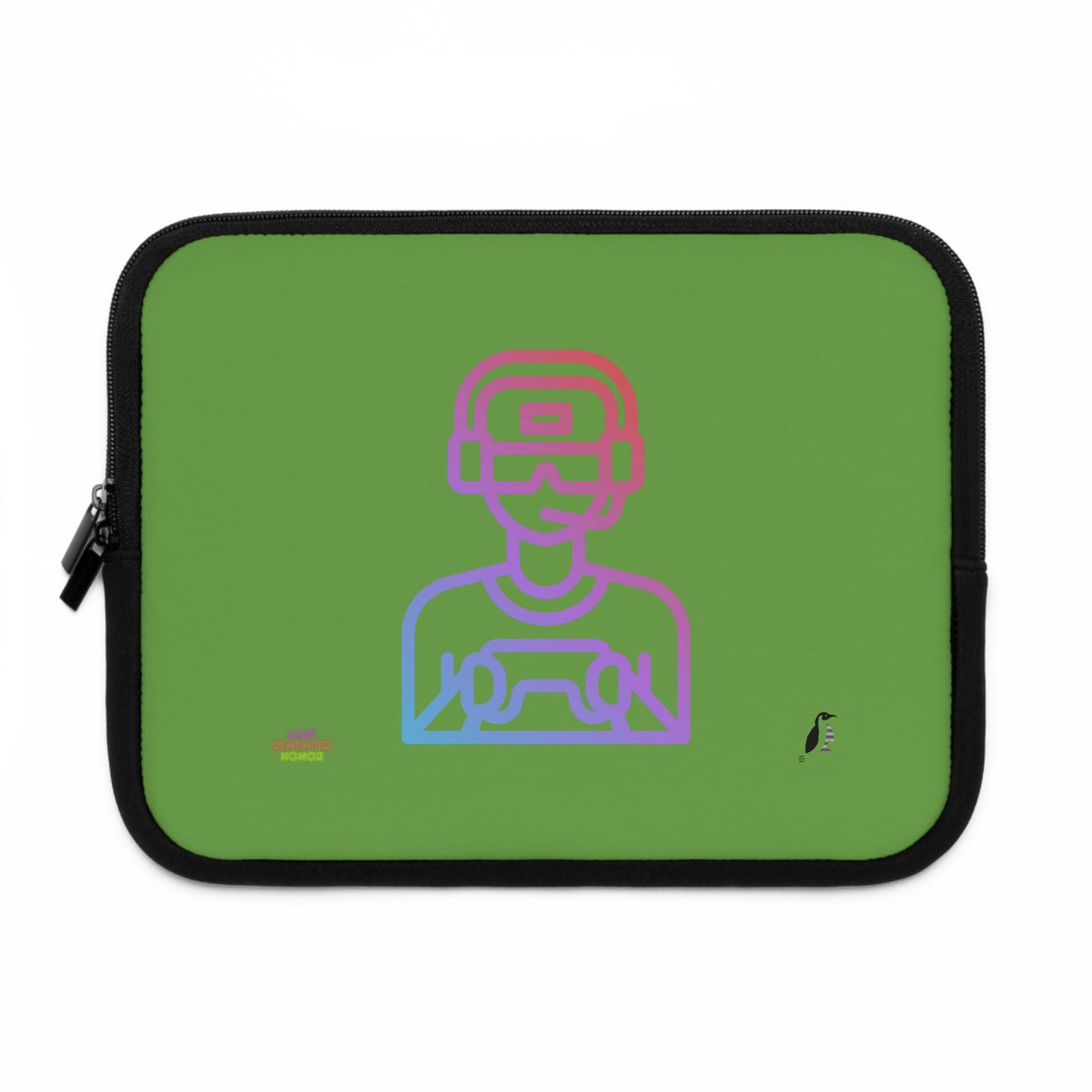 Laptop Sleeve: Gaming Green