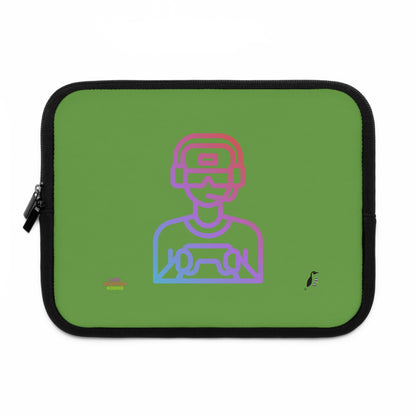 Laptop Sleeve: Gaming Green