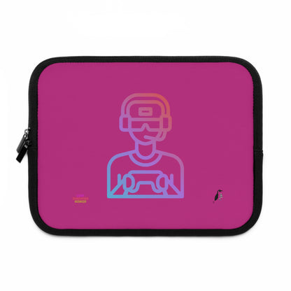 Laptop Sleeve: Gaming Pink