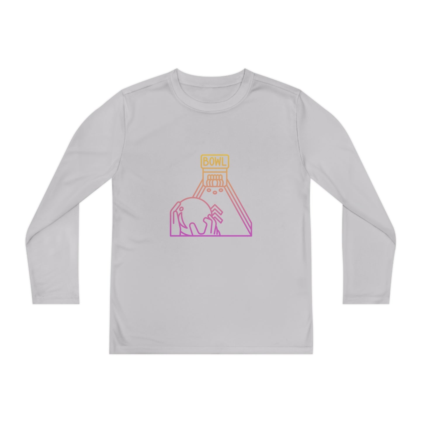 Youth Long Sleeve Competitor Tee: Bowling