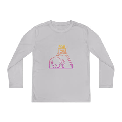 Youth Long Sleeve Competitor Tee: Bowling 