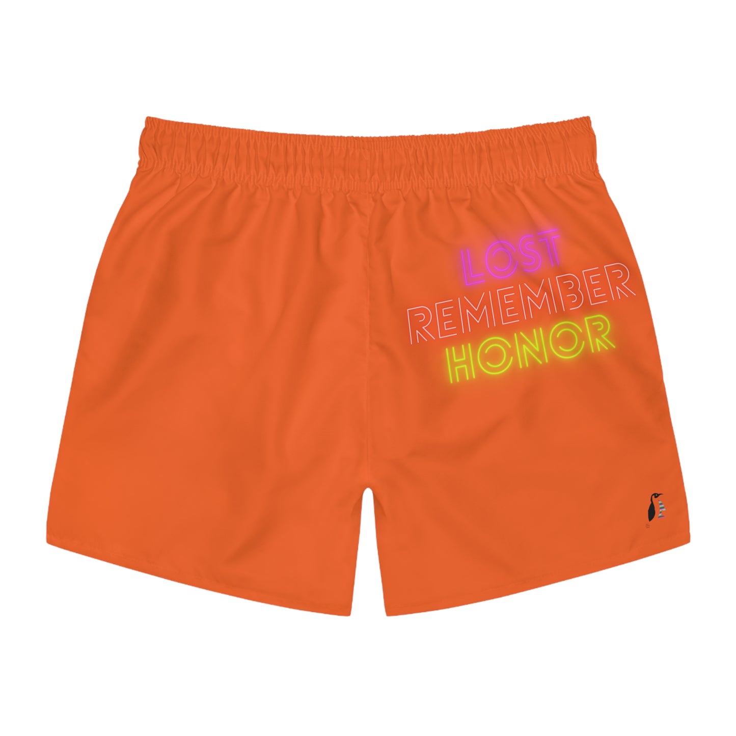 Swim Trunks: Weightlifting Orange